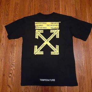 Off White Tape Tee